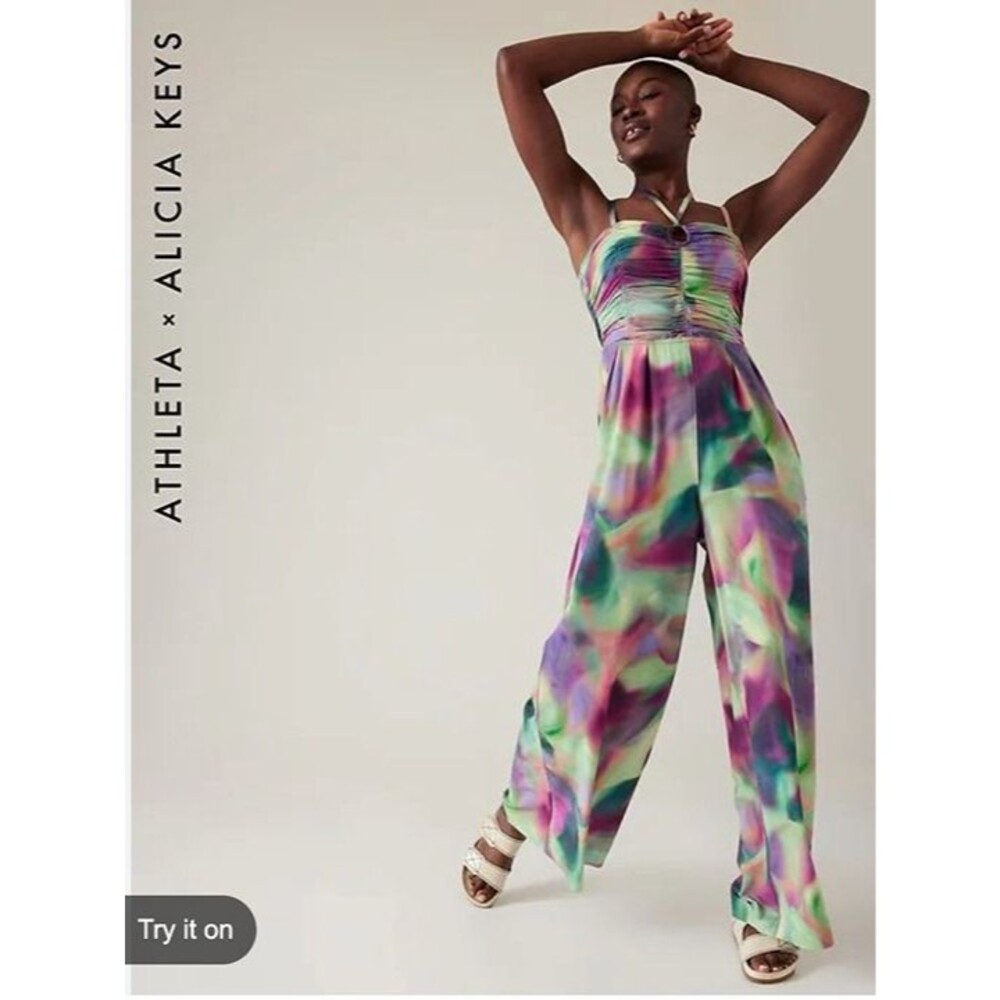Athleta Alicia Keys Enlighten Up Jumpsuit